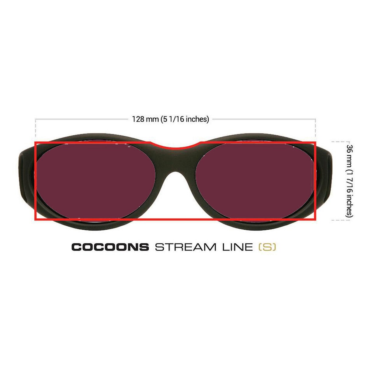Low Vision Tinted Fitover - Cocoons